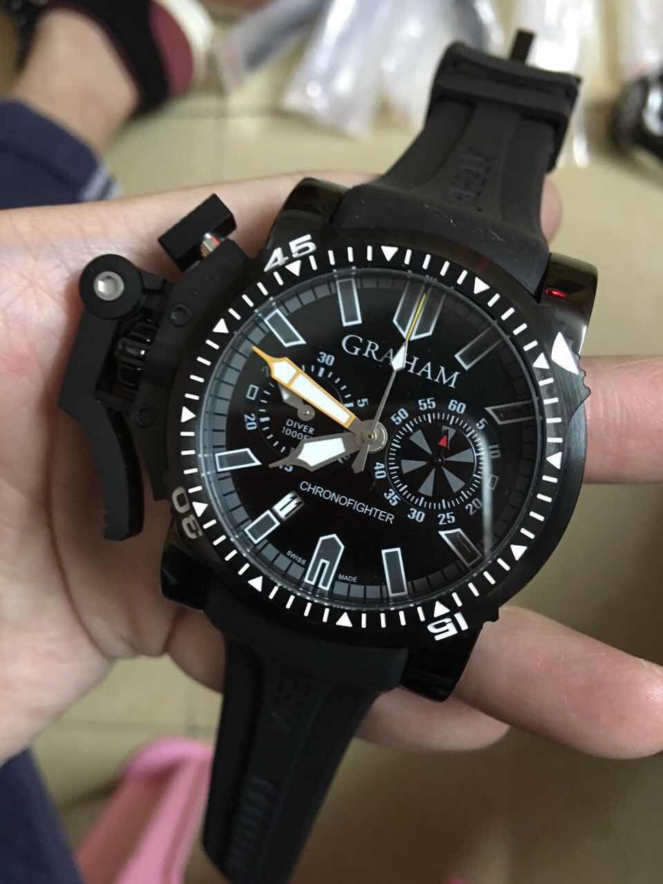 Replicas Graham Chronofighter Oversize Diver Negro profundo 2OVEB.B38A reloj  – Replicas relojes de lujo españa, Los mejores rolex relojes imitacion  perfectas venta