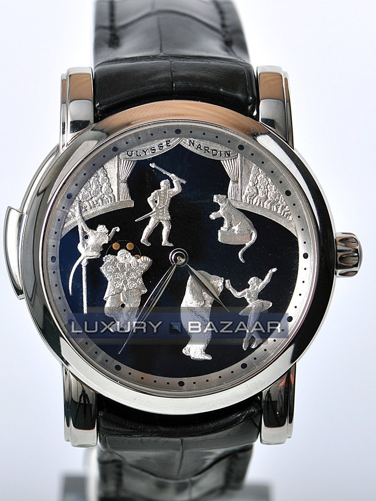 Ulysse Nardin Minute Repeater Circus Platinum Leather Strap 7