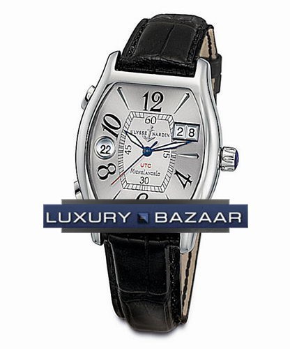 Ulysse Nardin Michelangelo UTC Dual Time (SS/ White/Roman/SS